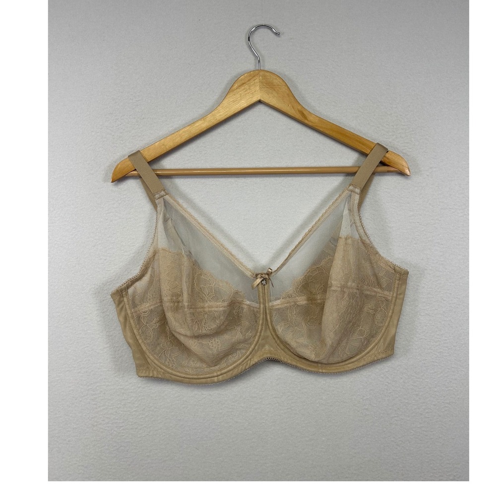 Lace Mesh Wacoal Womens 42DDD Nude Elevated Allure Underwire Bra 855186